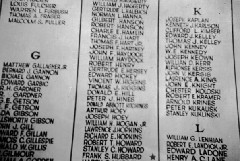 C305- Memorial listing John F Haydock and William Haydock